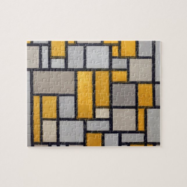 Piet mondrian -1295 jigsaw puzzle (Horizontal)