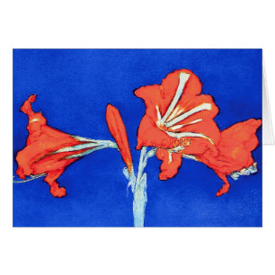 Piet Mondrian - Amaryllis Fine Art Flower Painting