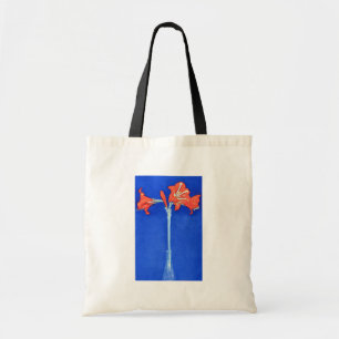 Piet Mondrian - Amaryllis Fine Art Flower Painting Tote Bag