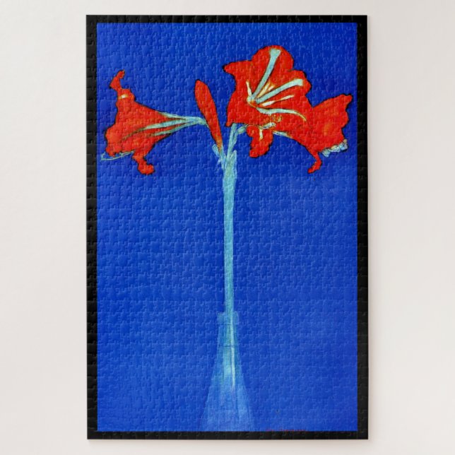 Piet Mondrian, Amaryllis Jigsaw Puzzle (Vertical)