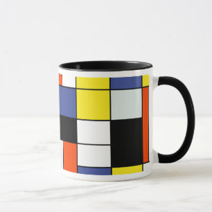 Piet Mondrian Composition A - Abstract Modern Art Mug