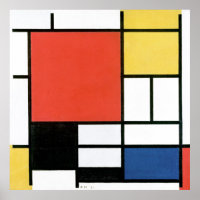 Piet Mondrian Composition Abstract Art Geometry