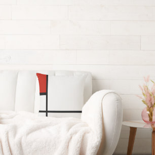 Piet Mondrian - Composition Geometric Abstract  Cushion