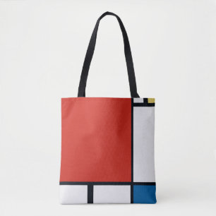 Piet Mondrian - Composition Geometric Abstract Tote Bag