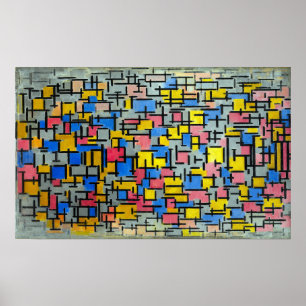 Piet Mondrian Composition Poster