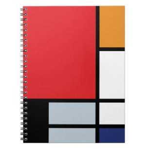 Piet Mondrian - Composition with Large Red Plane Notebook