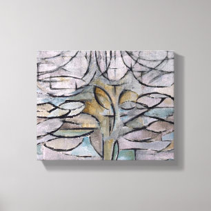 PIET MONDRIAN FLOWERING APPLE TREE, Abstract print