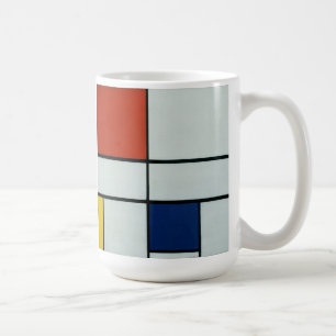 Piet Mondrian Modern Art Coffee Mug