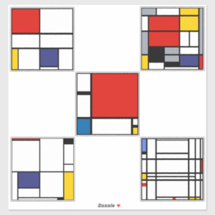Piet Mondrian Modern Art Paintings