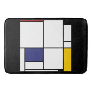 Piet Mondrian, Tableau 1 Bath Mat