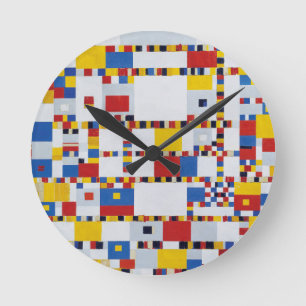 piet mondrian , victory.boogie-woogie round clock