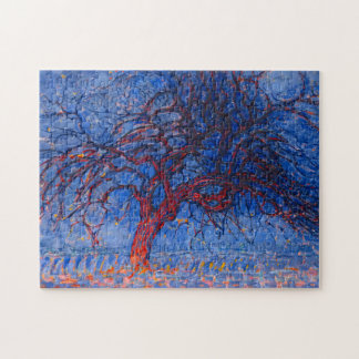 Piet Mondrian's Avond (Evening): The Red Tree  Jigsaw Puzzle