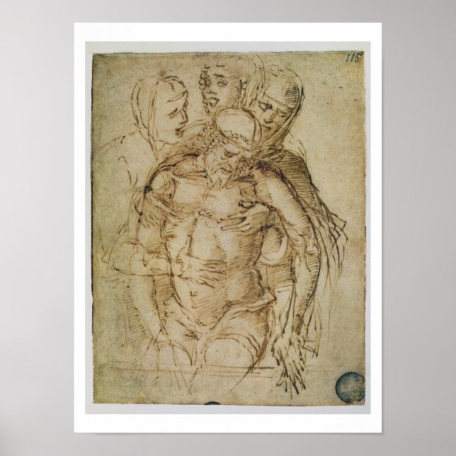 Pieta, attributed to either Giovanni Bellini (c.14 Poster (Front)