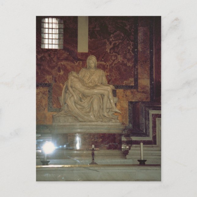 Pieta by Michelangelo in St Peter's Postcard (Front)
