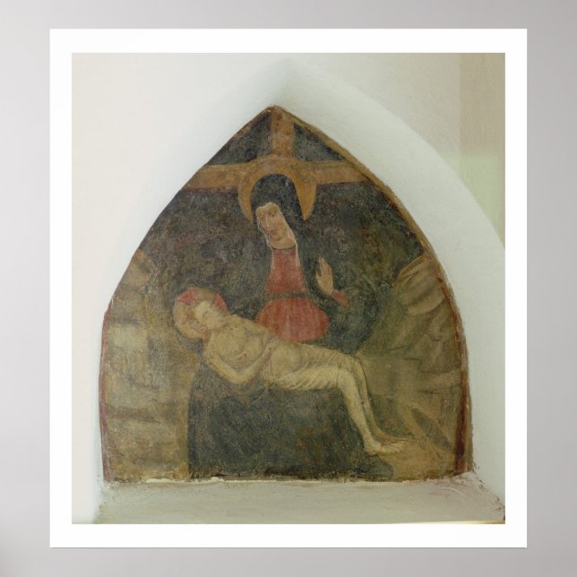 Pieta (fresco) poster (Front)