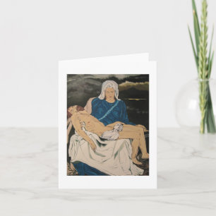 Pieta study notecard