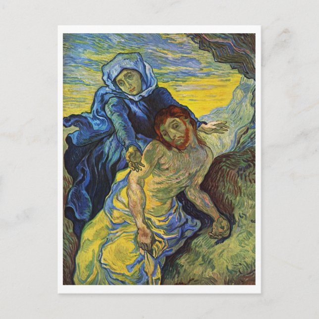 Pieta, Vincent van Gogh Postcard (Front)
