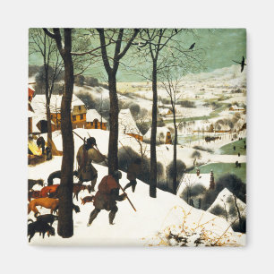 Pieter Bruegel Hunters in the Snow Magnet