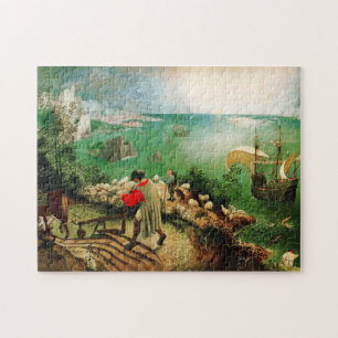 Pieter Bruegel Landscape with the Fall of Icarus Jigsaw Puzzle