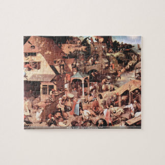 Pieter Bruegel - The Dutch proverbs Jigsaw Puzzle