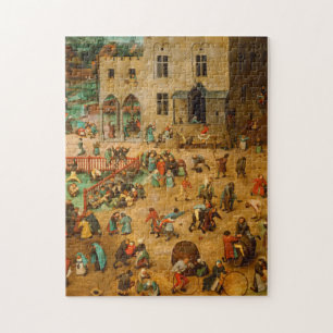 Pieter Bruegel The Elder - Children’s Games (156 Jigsaw Puzzle