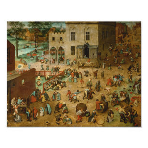 Pieter Bruegel the Elder - Children’s Games Photo Print