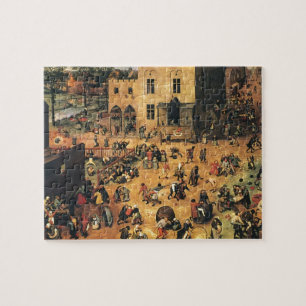 Pieter Bruegel the Elder- Children's Games Jigsaw Puzzle