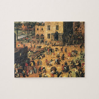 Pieter Bruegel the Elder- Children's Games Jigsaw Puzzle