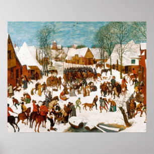 Pieter Bruegel the Elder-Massacre of the Innocents Poster