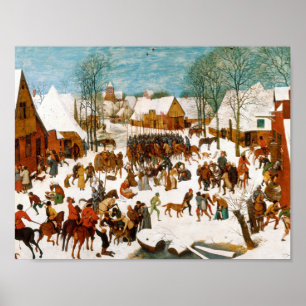 Pieter Bruegel the Elder-Massacre of the Innocents Poster