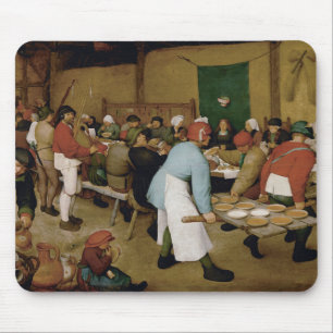 Pieter Bruegel the Elder - Peasant Wedding Mouse Pad