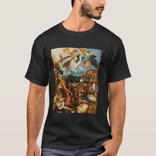 Pieter Bruegel The Elder - The Fall Of The Angels  T-Shirt (Front)