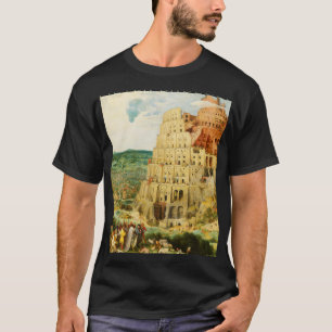 Pieter Bruegel The Elder The Great Tower of Babel T-Shirt
