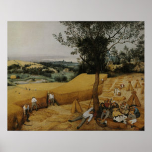 Pieter Bruegel the Elder - The Harvesters Poster