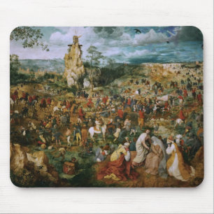 Pieter Bruegel the Elder-The Procession to Calvary Mouse Pad