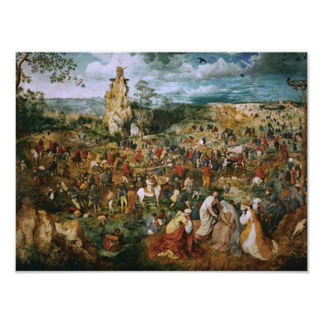 Pieter Bruegel the Elder-The Procession to Calvary Photo Print (Front)