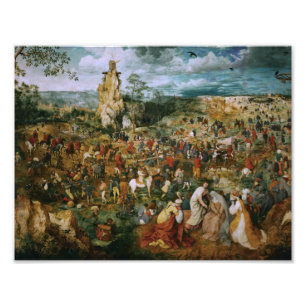Pieter Bruegel the Elder-The Procession to Calvary Photo Print