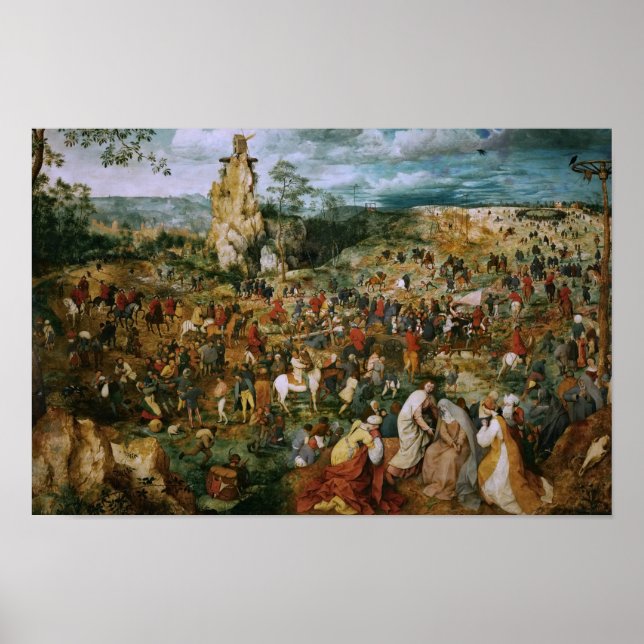 Pieter Bruegel the Elder-The Procession to Calvary Poster (Front)