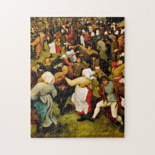Pieter Bruegel The Elder - The Wedding Dance Jigsaw Puzzle