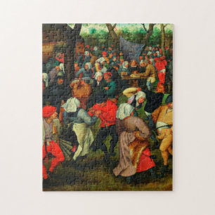 Pieter Bruegel The Elder - The Wedding Dance Jigsaw Puzzle