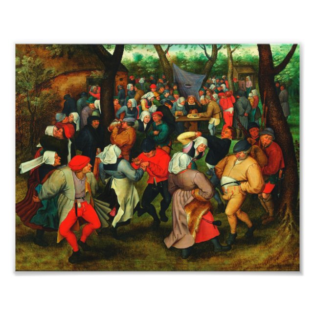 Pieter Bruegel The Elder - The Wedding Dance Photo Print (Front)