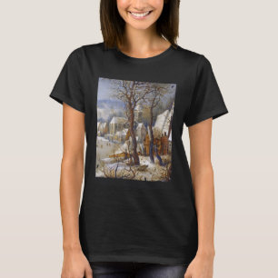 Pieter Bruegel The Elder Winter Landscape with Bi T-Shirt