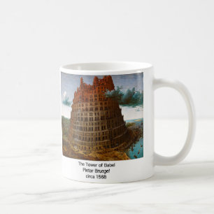 Pieter Bruegel , "The Tower of Babel" , 1568 Coffee Mug