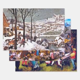Pieter Bruegel Wrapping Paper Sheet