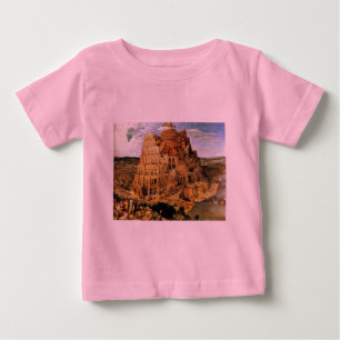 Pieter Bruegel's "The Tower of Babel" (circa 1563) Baby T-Shirt
