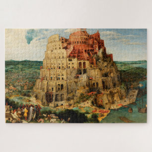 Pieter Bruegel's "The Tower of Babel" (circa 1563) Jigsaw Puzzle