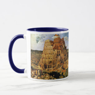 Pieter Bruegel's "The Tower of Babel" (circa 1563) Mug
