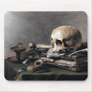 Pieter Claesz,goth Mouse Pad