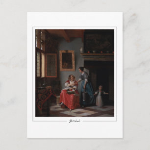 Pieter de Hooch #136 - Fine Art Postcard