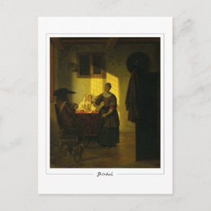 Pieter de Hooch #139 - Fine Art Postcard